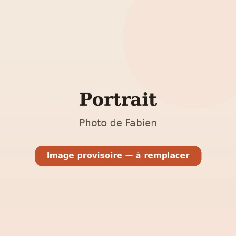 Portrait de Fabien Astruc